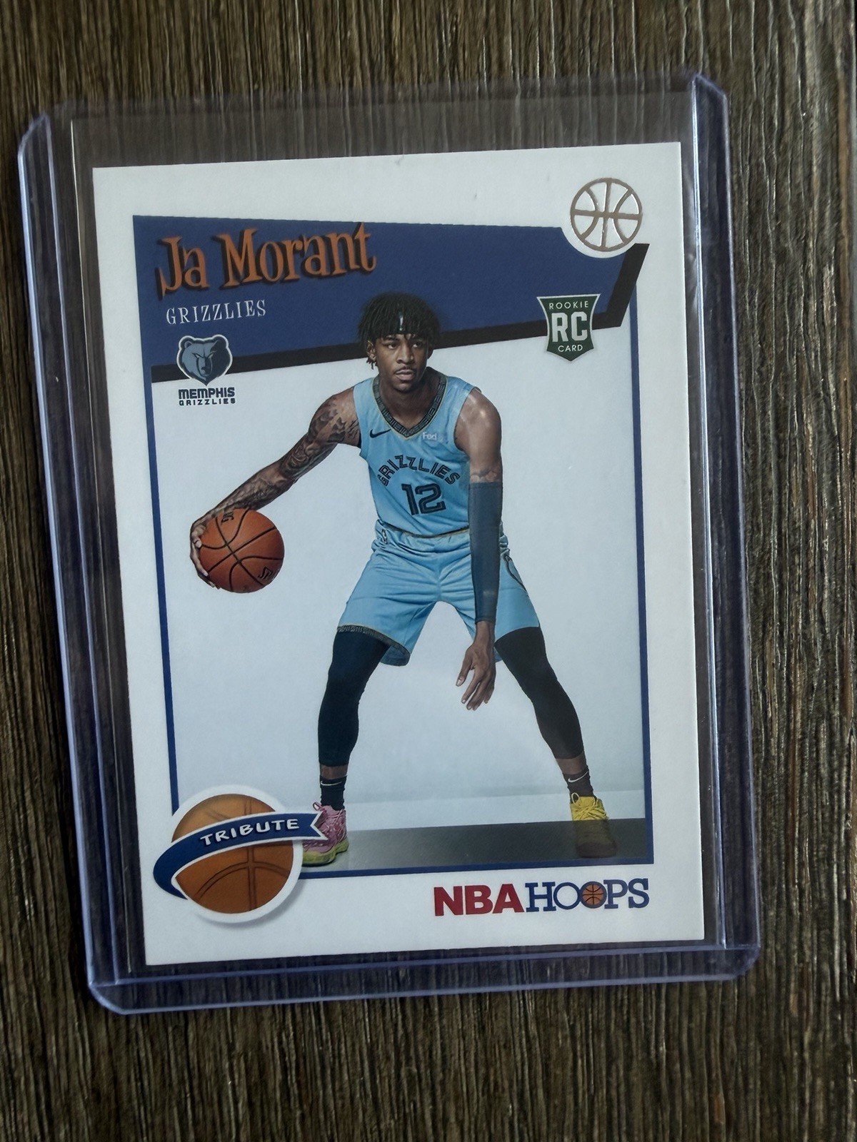 2019-20 Panini NBA Hoops - Hoops Tribute Ja Morant #297 (RC)