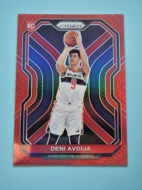 2020/21 Panini Prizm Deni Avdija KEY RC Red Prizms #177/299 MINT