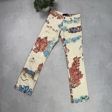 Vintage Just Cavalli Asian World Jeans Size 26/40 Avant Garde