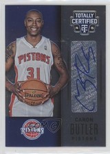 2014-15 Panini Totally Certified Signatures /49 Caron Butler #TCS-CB Auto 2rz