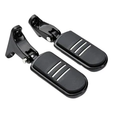 Rear Footrest Passenger Footpeg with Bracket Mounts Fit for Harley Touring Road
