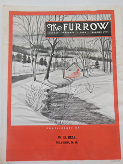 Vintage 1953 John Deere The Furrow Magazine W.D. Bell Milford N.H.