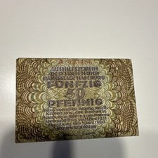 Notgeldschein Hamburg 50 Pfennig 1920 Hauptkasse, Einzelst&uuml;ck