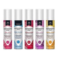 Summer s Eve Feminine Cleansing Spray Variety Pack 10 Ounce 5 Scents