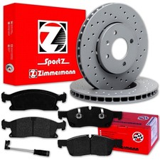 Zimmermann SPORT BREMSSCHEIBEN+ BEL&Auml;GE VORNE f&uuml;r MERCEDES M GLE GL GLS W166 C292