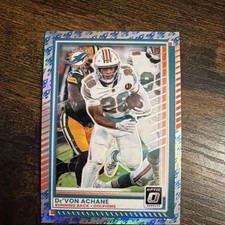 2025 Panini Donruss Optic Devon Achane Rocket Emoji 🚀