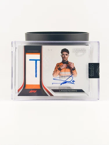 2024 TOPPS F1 DYNASTY LANDO NORRIS AUTOGRAPH PATCH CARD /5