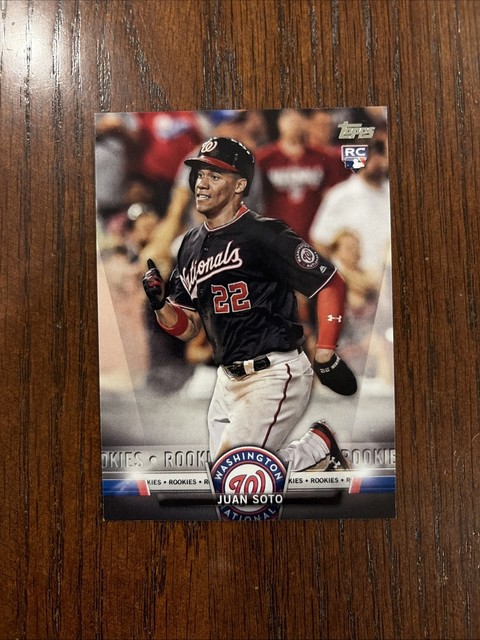 Juan Soto 2018 Topps Topps Update Rookies