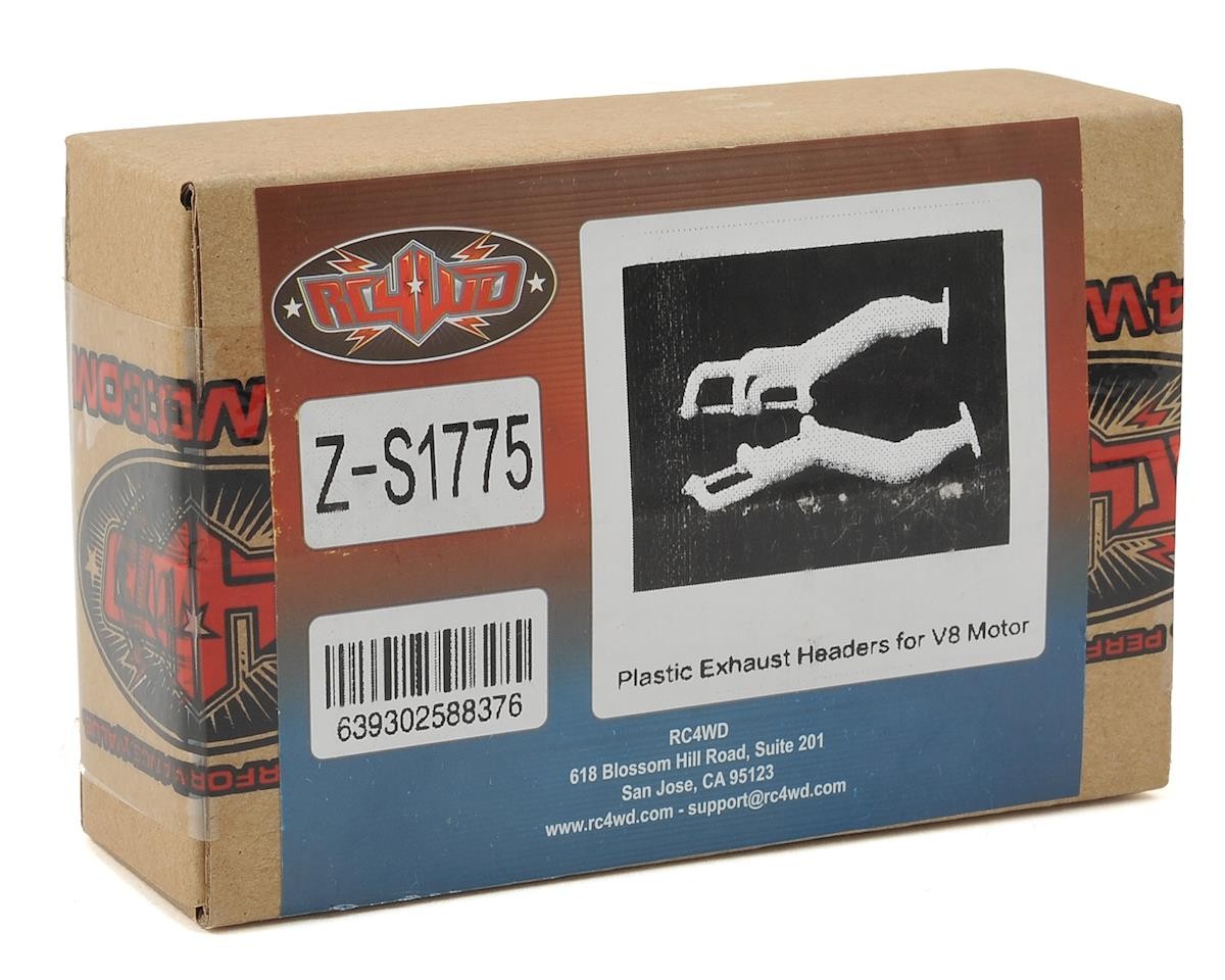 RC4WD V8 Engine Plastic Exhaust Headers [RC4ZS1775]