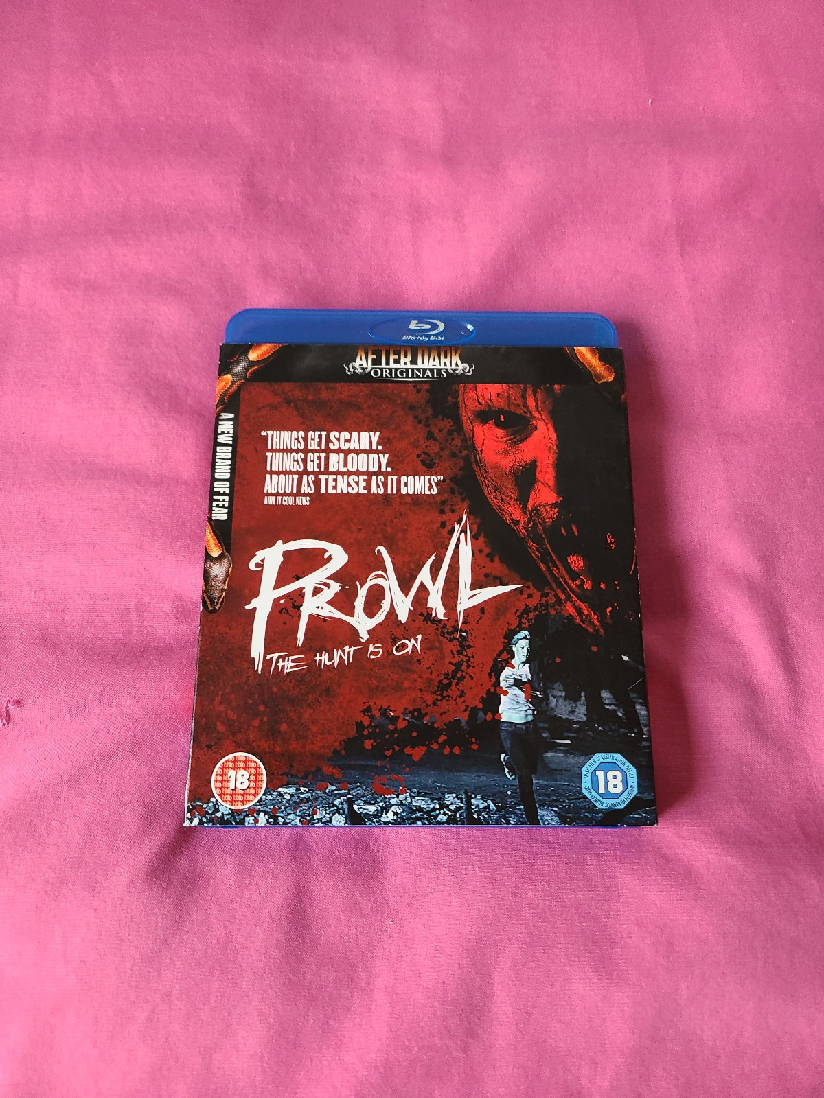 Prowl Blu-Ray Horror After Dark With Slip Cover Rated 18 Region 2
