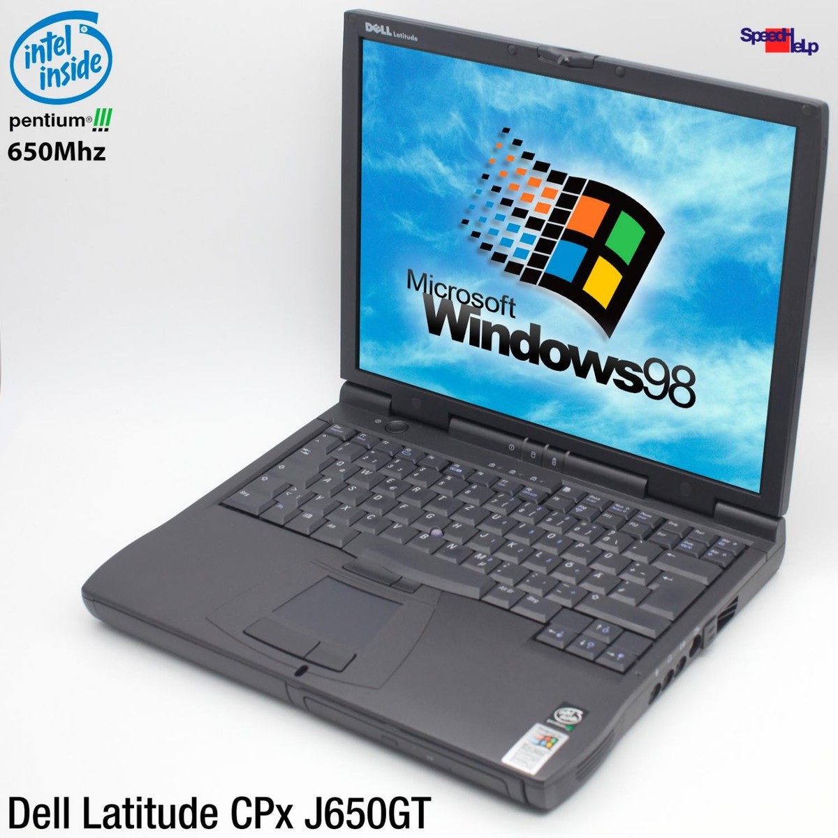 Dell Latitude Cpx J650Gt Notebook Laptop Windows 98 Com Parallel