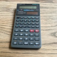 Casio Super FX-115d Scientific Calculator Solar Powered Vintage Working
