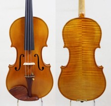 Golden Clear Varnish A Stradivari 1715 "The Cremoneser" Copy 4/4 Violin M8790