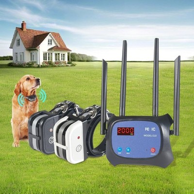 Dog Wireless Fence Pet Boundary Container 2026 Upgraded System, 2 dogs