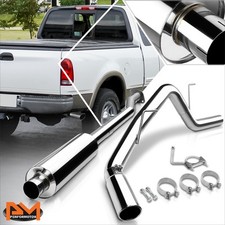 For 97-04 Ford F150 Truck 4.65.4 V8 S.s Catback Exhaust 3 Rolled Tip Muffler For 97-04 Ford F150 Truck 4.65.4 V8 S.s Catback Exhaust 3 Rolled Tip Muffler