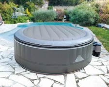 160 cm opblaasbare afdekking voor whirlpool, thermo-afdekking rond met