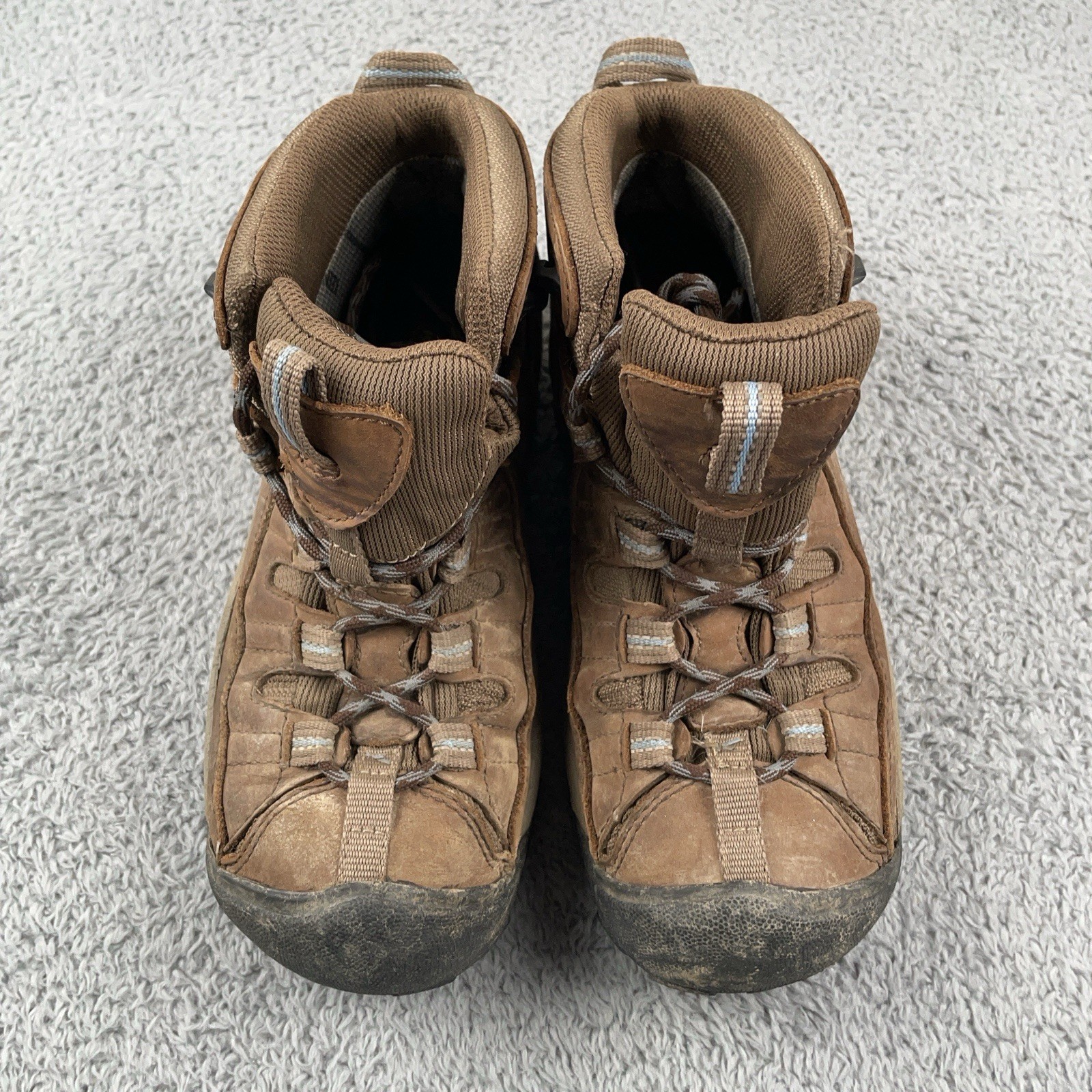 Keen Targhee II Mid Boots donna 6 5 marrone escursionismo impermeabili scarpe stringate