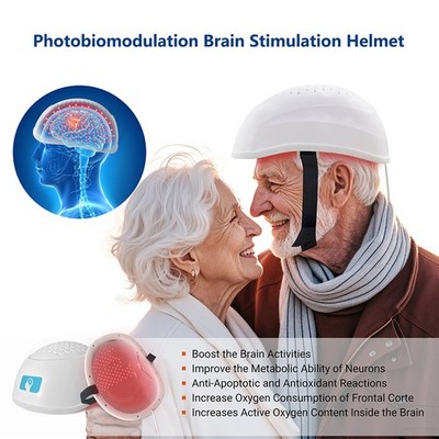 810nm Brain Treatment NIR Light Therapy Migraine Headache Photobiomodulation Cap