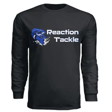 Reaction Tackle Long Sleeve Cotton T-Shirts