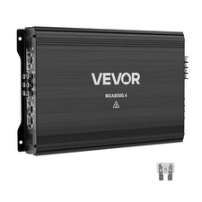 VEVOR Amplificateur Audio Voiture à 4 Canaux Classe D à Max. 4x250 W sous 4 ohms