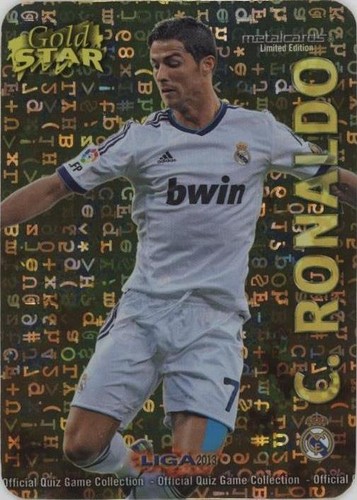2009 Mundicromo No. 45 Cristiano Ronaldo Liga '10 Quiz PSA 8 | eBay