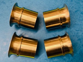WEBER 40 DCOE TRUMPETS / RAM PIPES (16mm)