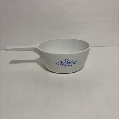 CorningWare Blue Cornflower P-82-B Sauce Pan Vintage 1-1/2 Pint