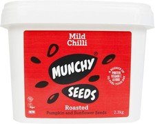 MUNCHY SEEDS Mild Chilli Sunflower, Pumpkin, Protein Snack, Seed Mix for Eating
