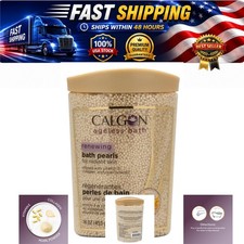 Calgon Renewing Pearls Bath Salts 16 oz Moisturizing Vitamin E