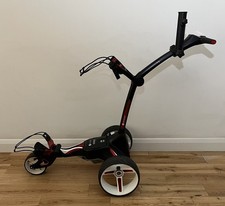 Motocaddy M1 Electric Golf Trolley Lithium Battery + Charger + Umbrella Holder 
