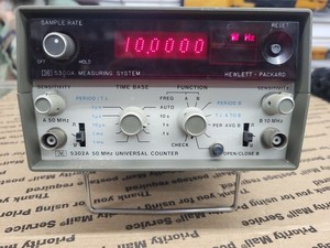 NASA Surplus HP 5300A Measuring System w/ 5302A 50 MHz Frequency Counter Vintage