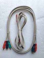 6 FT Component Video Cable with Audio Red Green Blue RGB for HDTV DVD VCR 5 RCA