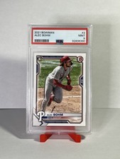 2021 Bowman Paper Alex Bohm RC #2 PSA 9 