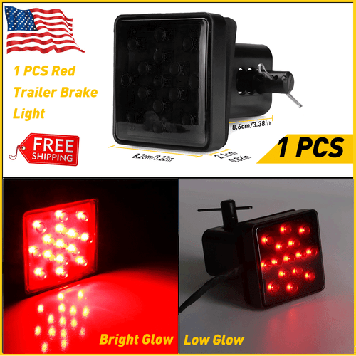 2PC for Campers RV Tow Truck Semi Trailer Led Trailer Brake Stop Tail Light Lamp