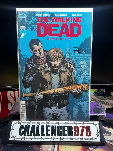 The Walking Dead DELUXE #103 David Finch SIGNED w/ COA - TWD