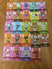 Nintendo Switch Animal Crossing Amibo Cards X24
