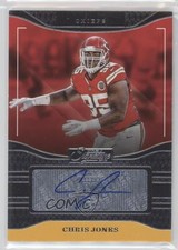 2016 Panini Donruss Signature Series Rookie Chris Jones #225 Auto s3g