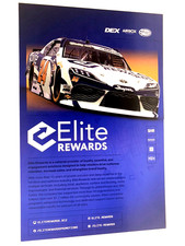 2026 HARRISON BURTON SHR #24 ELITE REWARDS NASCAR O'REILLY POSTCARD @ THE ROCK