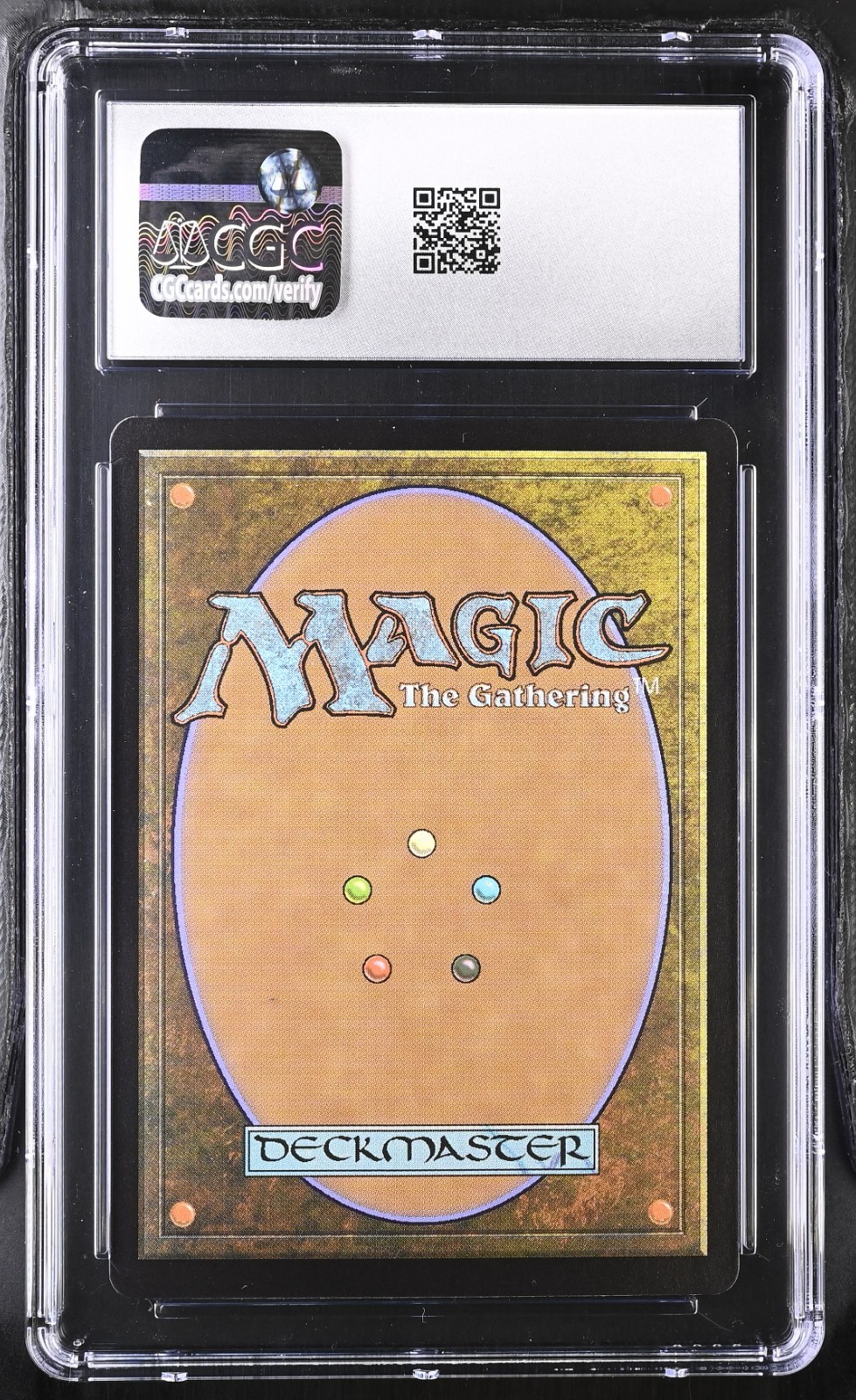 CGC MINT 10 Confetti Foil Necropotence Anime Art MTG Enchanting Tales 0094 view 2