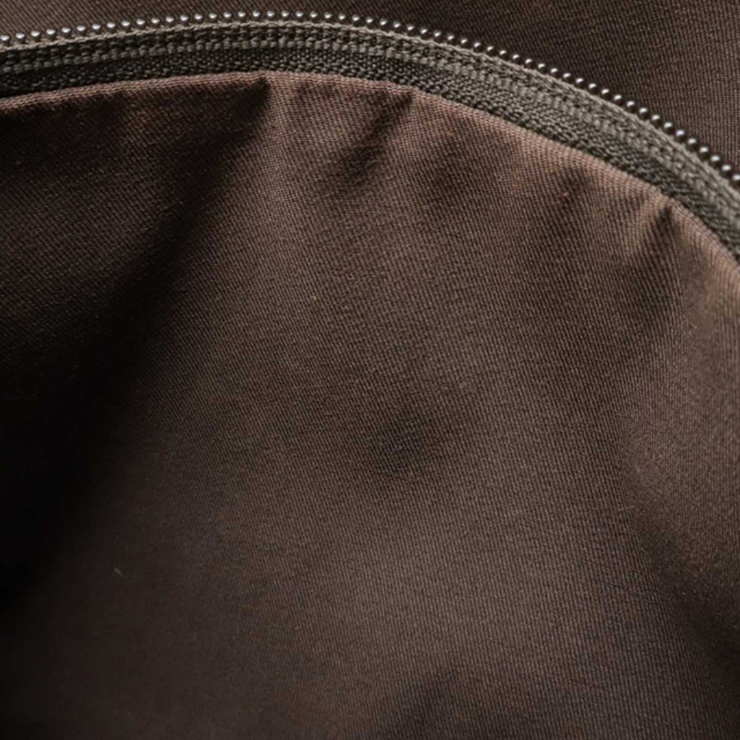 Gucci GG Canvas Shoulder Bag Leather Khaki Beige Used Crossbody AB thumbnail 7