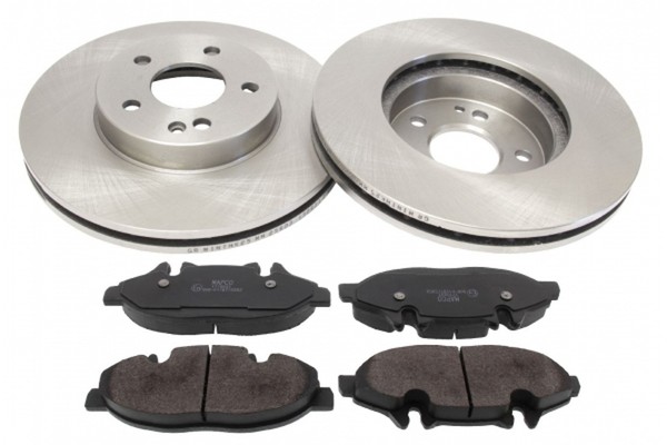 Mapco Bremsensatz Scheibenbremse 47004 FüR Mercedes Vito Bus W639 Mixto Viano-image