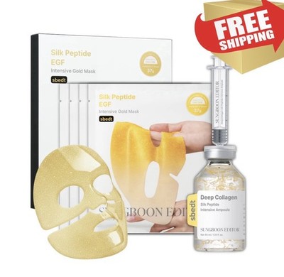 [Sungboon] EGF Gold Mask + Silk Peptide Bundle