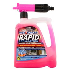 Wet & Forget Rapid Application Mould Lichen & Algae Remover Outdoor Cleaning 2L