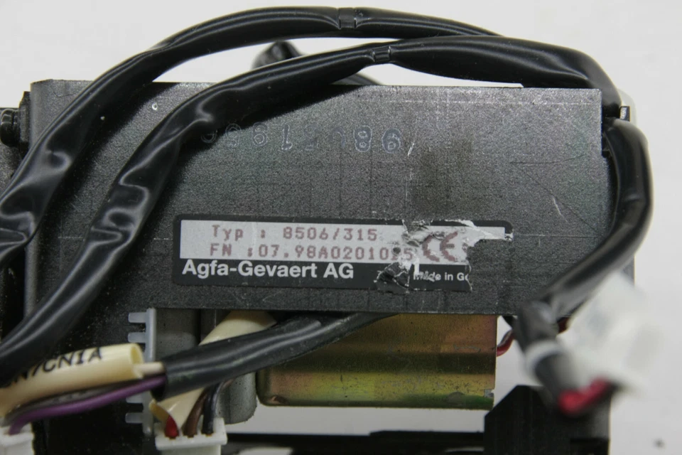 Negativo de prueba Agfa - Buen vidrio - P5A-95258 50A-SN7 P4-95260 Nº8408 USADO P25F Foto 3 de 4