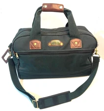 Ricardo of Beverly Hills Green Big Sur Carry-On Shoulder Bag Double Handles EUC