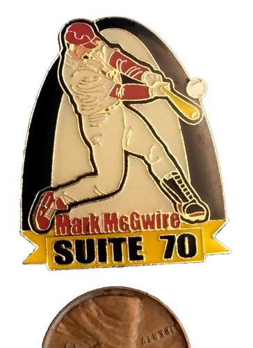 Mark McGWIRE 1999 MLB All Star Game Ballot WalMart Pin 3” St Louis