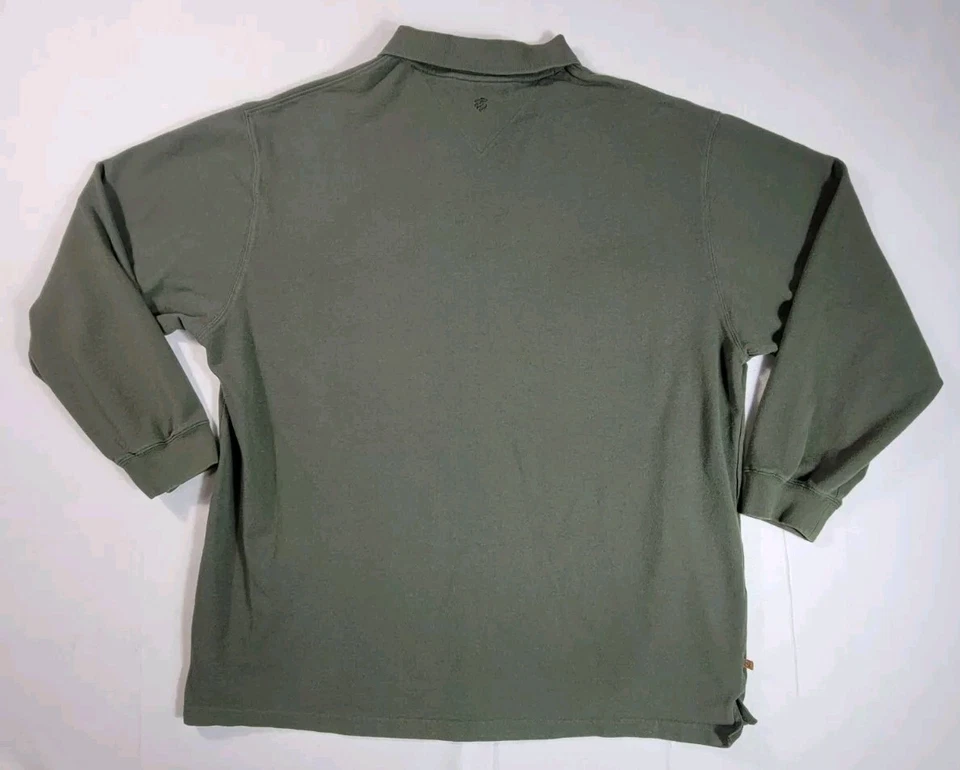 Vintage Rocawear Long Sleeve Polo Shirt Button Up Embroidered Logo Mens Size 3XL - Image 2 of 4