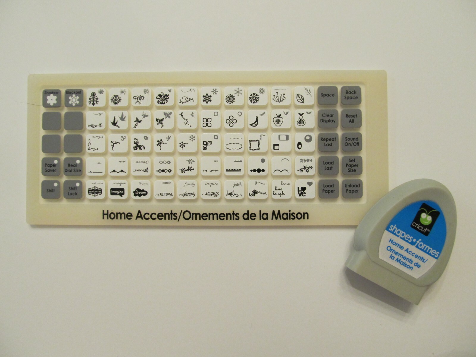 CRICUT_HOME ACCENTS Cartridge_New Never Used but Open_Die Cuts eBay