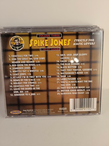 Spike Jones Strictly For Music Lovers 4 CD Set. Ex-library set - Picture 6 of 9