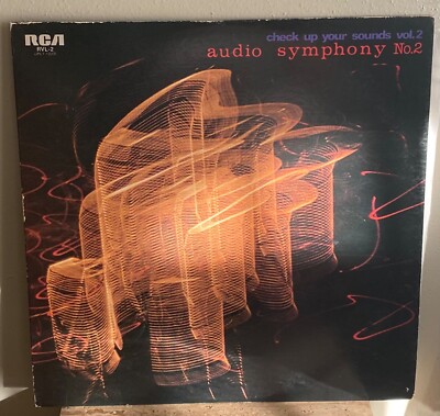 AUDIO SYMPHONY NO. 2 CHECK YOUR SOUNDS RCA JAPANESE IMPORT AUDIOPHILE + INSERT